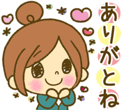 Drawing girls sticker 2 sticker #7988188