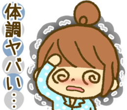 Drawing girls sticker 2 sticker #7988198