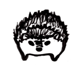 hude hedgehog sticker #7988847