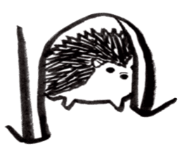 hude hedgehog sticker #7988852