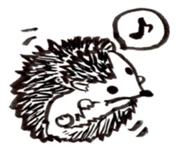 hude hedgehog sticker #7988868