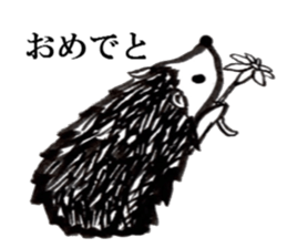hude hedgehog sticker #7988869