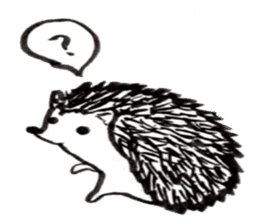 hude hedgehog sticker #7988874