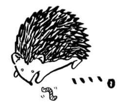 hude hedgehog sticker #7988882
