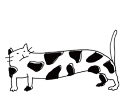 Kune kune cat sticker #7989624