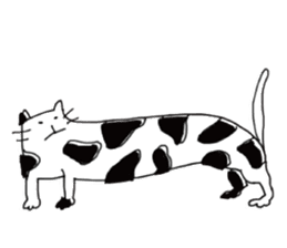 Kune kune cat sticker #7989624