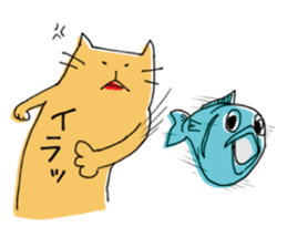 Kune kune cat sticker #7989628