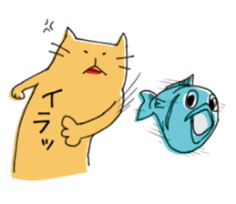 Kune kune cat sticker #7989628