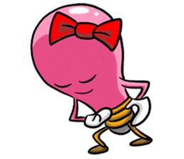 mame-q lifestory pink sticker #7989773