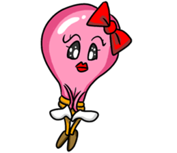 mame-q lifestory pink sticker #7989779