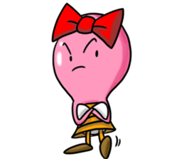 mame-q lifestory pink sticker #7989781