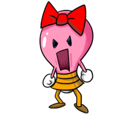 mame-q lifestory pink sticker #7989782