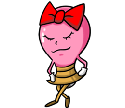 mame-q lifestory pink sticker #7989785