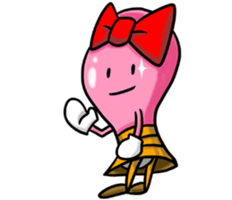 mame-q lifestory pink sticker #7989786