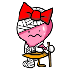 mame-q lifestory pink sticker #7989790