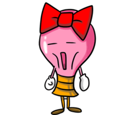 mame-q lifestory pink sticker #7989792