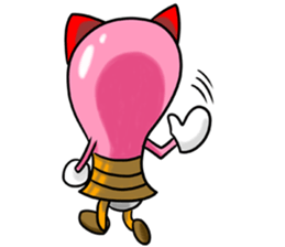 mame-q lifestory pink sticker #7989794