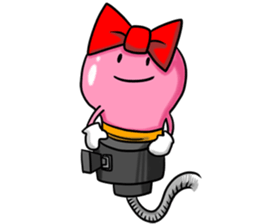 mame-q lifestory pink sticker #7989795