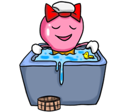 mame-q lifestory pink sticker #7989796