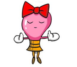 mame-q lifestory pink sticker #7989801