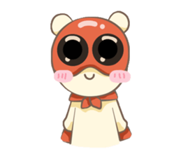 Little bear hero (TH) sticker #7989884