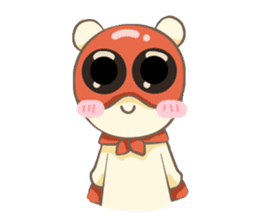 Little bear hero (TH) sticker #7989884