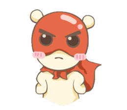 Little bear hero (TH) sticker #7989891