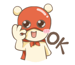 Little bear hero (TH) sticker #7989906