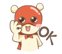 Little bear hero (TH) sticker #7989906