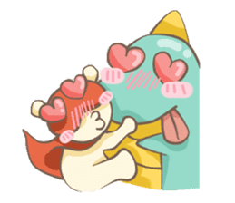 Little bear hero (TH) sticker #7989922