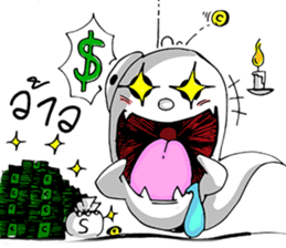 POPO Little Ghost sticker #7990008