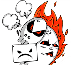 POPO Little Ghost sticker #7990018