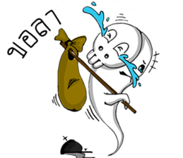 POPO Little Ghost sticker #7990026