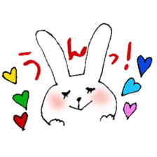 Pyon-san Sticker sticker #7990054