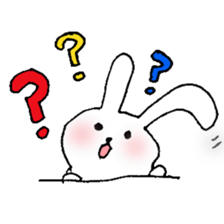 Pyon-san Sticker sticker #7990062