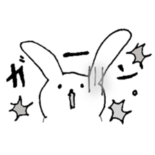 Pyon-san Sticker sticker #7990081