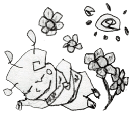 (1) Loosely rolled," Kuryuryu" sticker #7990324