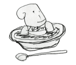 (1) Loosely rolled," Kuryuryu" sticker #7990352