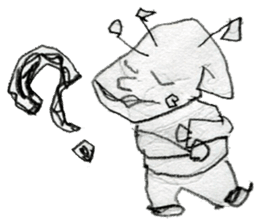 (1) Loosely rolled," Kuryuryu" sticker #7990355