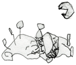 (1) Loosely rolled," Kuryuryu" sticker #7990361