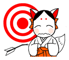 Priestess fox Yoko sticker #7990378