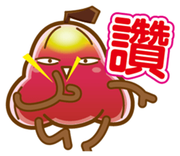 wax apple lover sticker #7991209