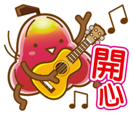 wax apple lover sticker #7991212