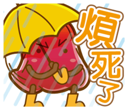 wax apple lover sticker #7991233