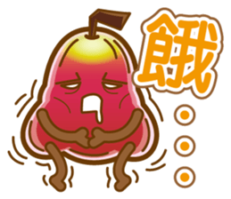 wax apple lover sticker #7991241
