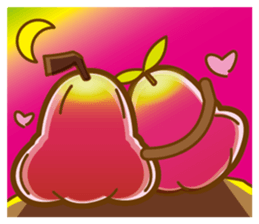 wax apple lover sticker #7991243