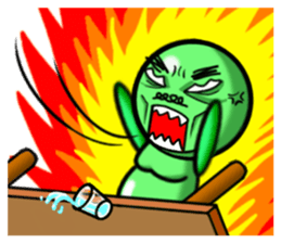 Uncle Green is back sticker #7991429