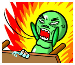 Uncle Green is back sticker #7991429