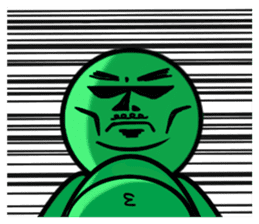Uncle Green is back sticker #7991431