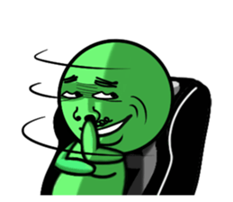 Uncle Green is back sticker #7991432